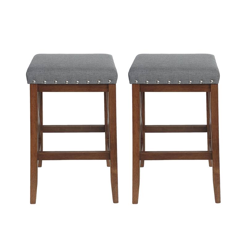 Saddle Barstool Set of 2