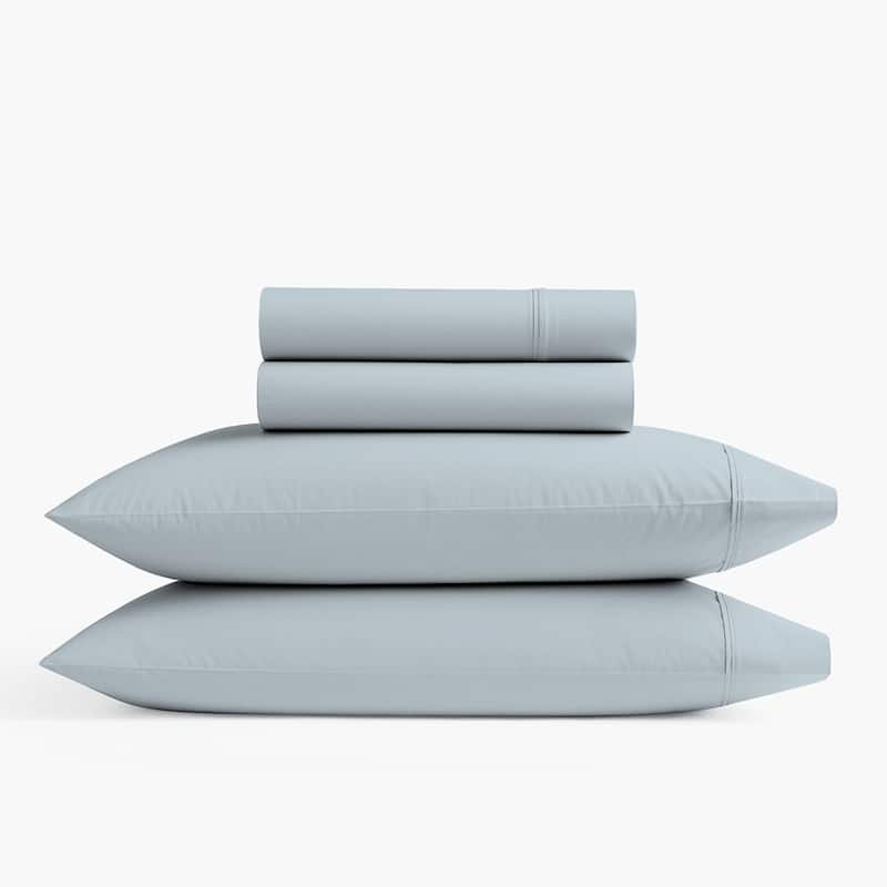 Ultra-Soft & Silky 600TC Wrinkle-Resistant Cotton-Rich Sheet Set