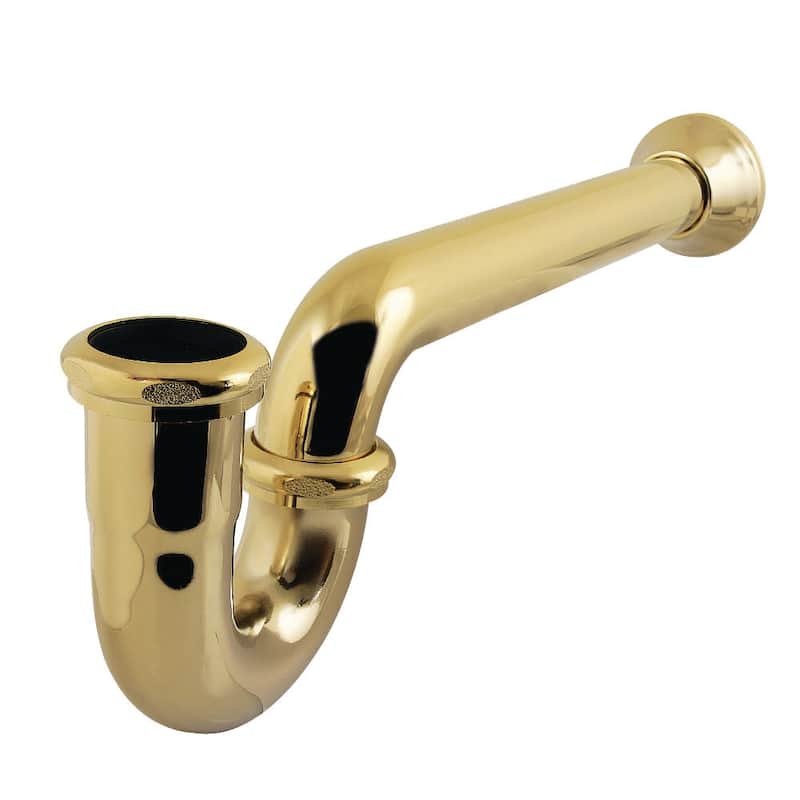 Kingston Brass CC224 Vintage 1-1/2" P-Trap - Polished Brass - Polished Brass