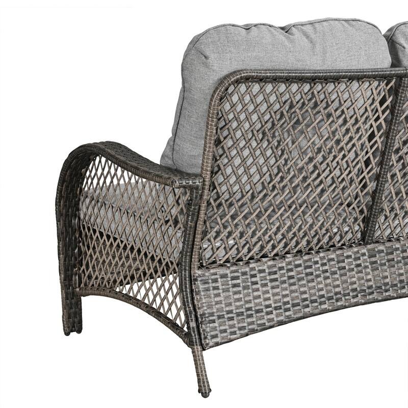 Y23 Patio Festival Outdoor Metal Conversation Set