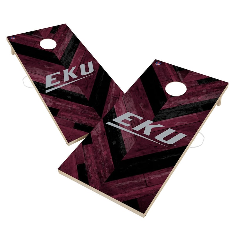 Eastern Kentucky University Colonels Cornhole Board Set - 16 Years and Up