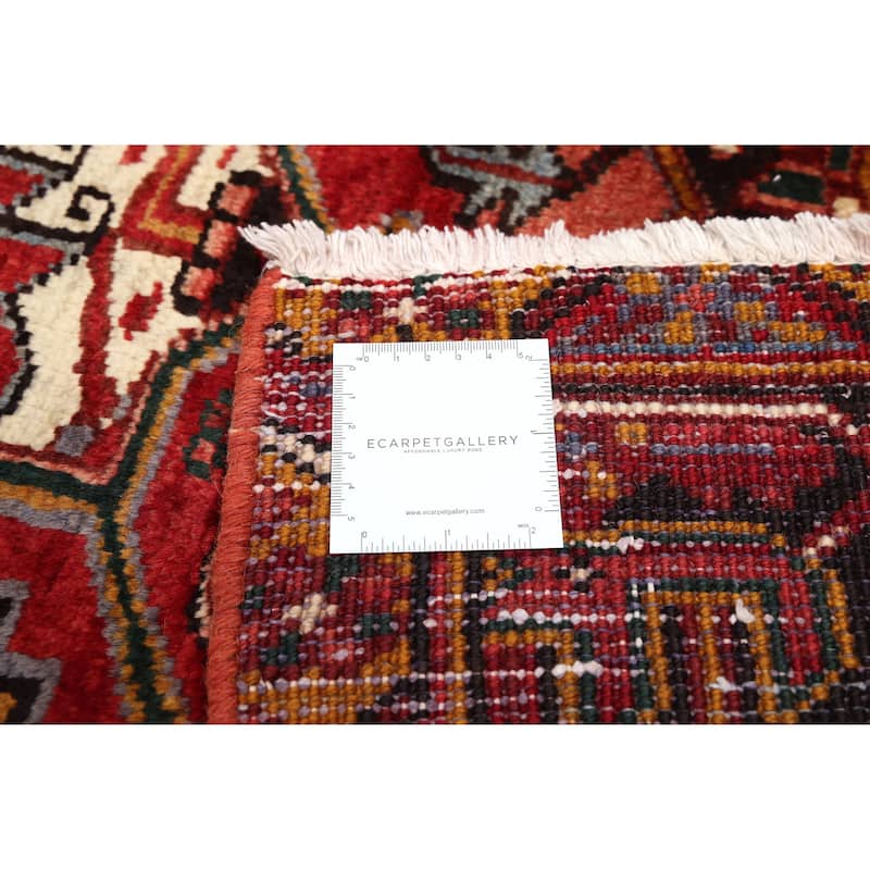 ECARPETGALLERY Hand-knotted Sarabi Red Wool Rug - 9'9 x 12'8