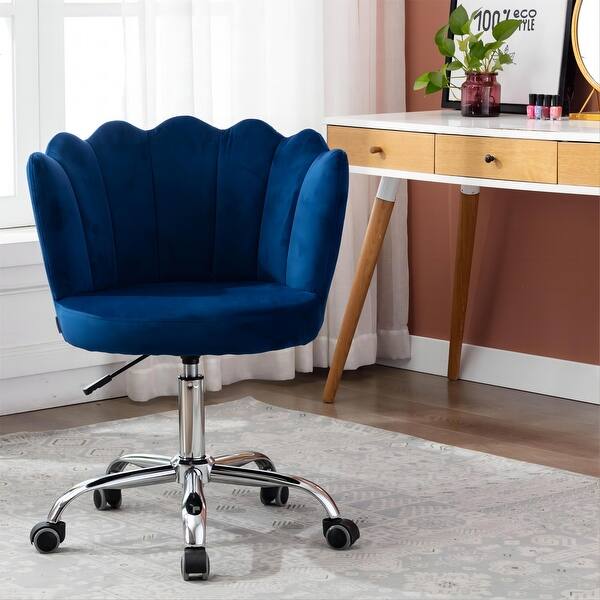 GEITIN Swivel Shell Task Office Chair with Metal Base - Bed Bath ...