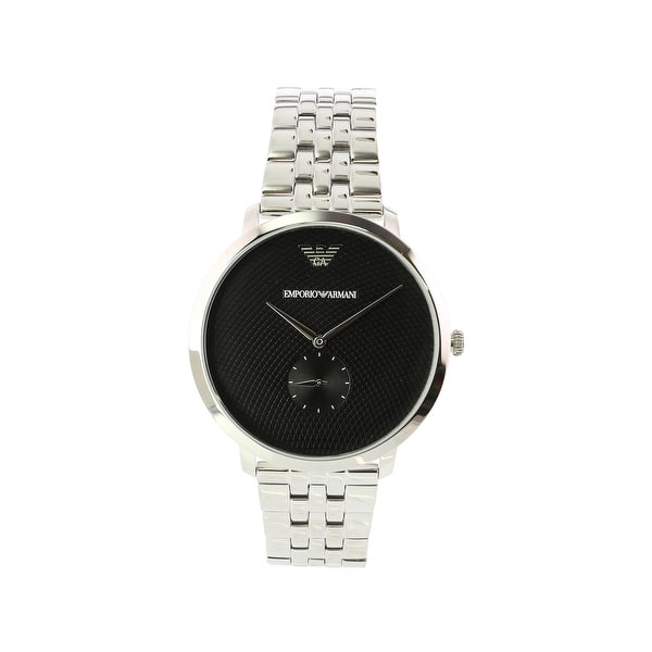 Shop Emporio Armani Men S Ar11161 Silver Stainless Steel Watch