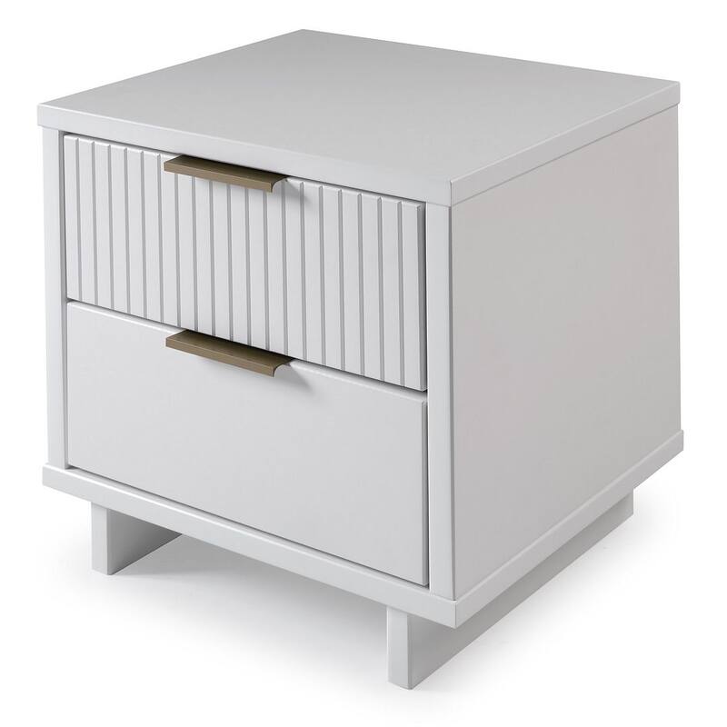 Manhattan Comfort 2.0 Granville Modern 2 Drawer Nightstand