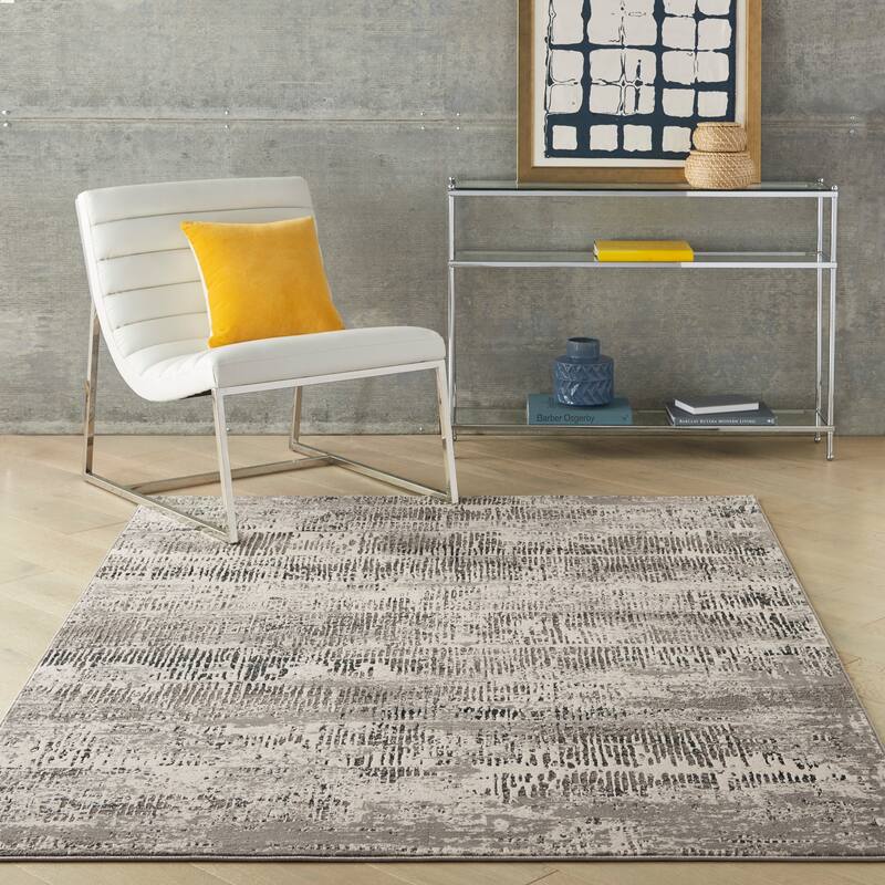 Michael Amini MA90 Uptown Abstract Area Rug