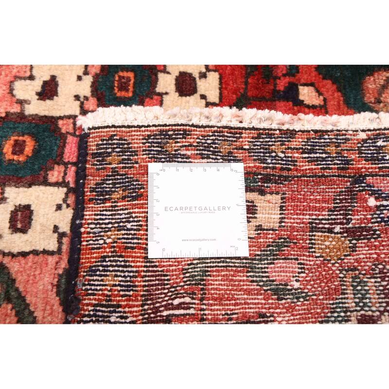 ECARPETGALLERY Hand-knotted Andelz Red Wool Rug - 3'11 x 8'6