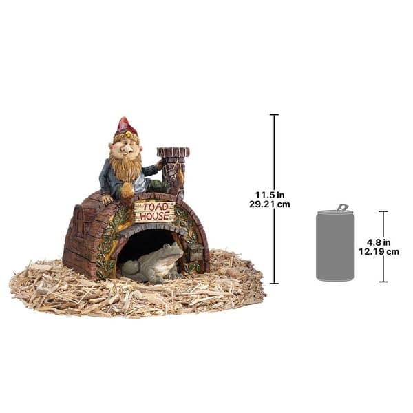 Design Toscano Garden Gnomes Toad House - Bed Bath & Beyond - 21592764