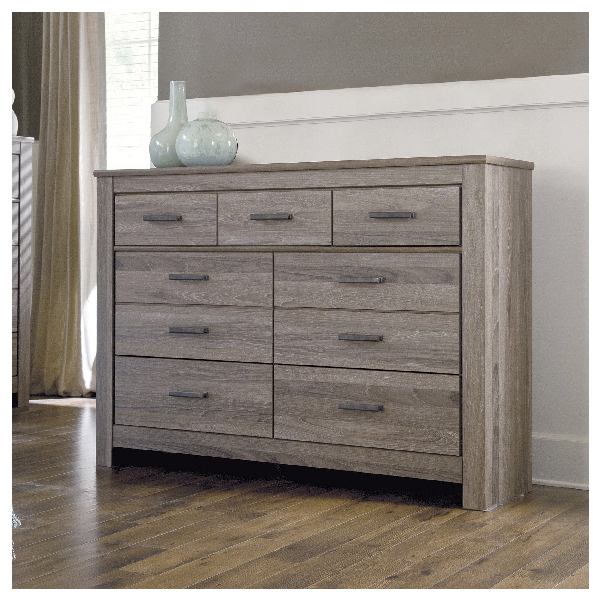 Zelen Warm Gray Dresser