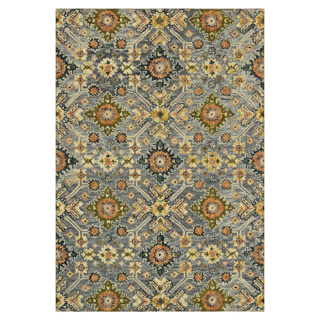 Empress Gray Traditional Hand-Hooked Area Rug 2' x 3'