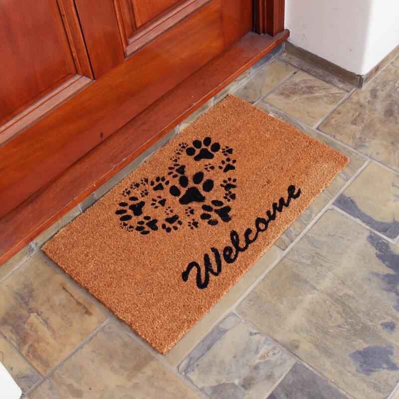 Rubber-Cal Cute "Little Kitty-Cat" Doormat Kit - 18" x 30" - 2 Door Mats