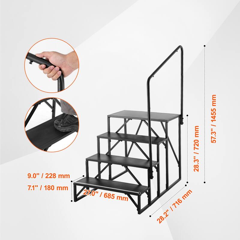 RV Steps for Safe Entry and Exit, RV, Trailer, Camper Steps