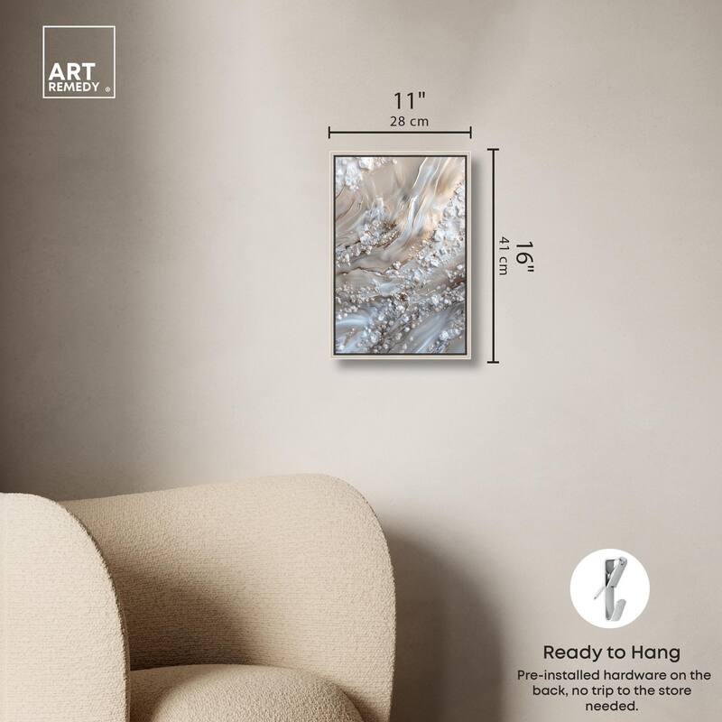 Effervescent Earth II Canvas by Art Remedy