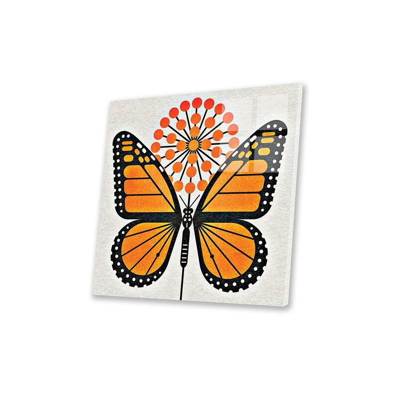 Monarch Print On Acrylic Glass by Scott Partridge - Overstock - 37538925