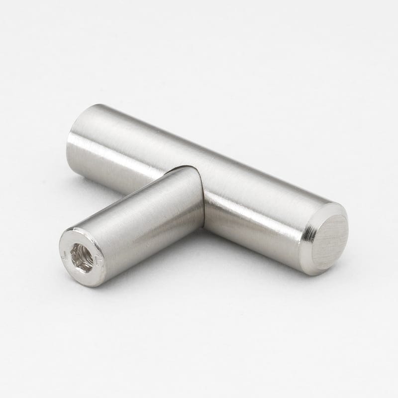 GlideRite 2-inch Solid Steel Thick T Bar Handle Knob (Pack of 10 or 25)