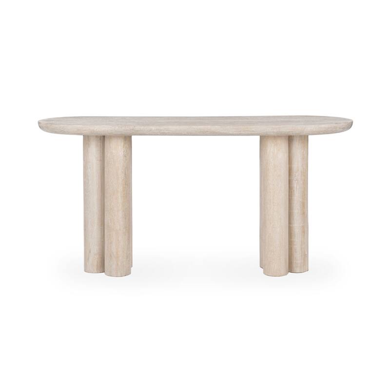 Beau Mango Wood Console Table by Kosas Home