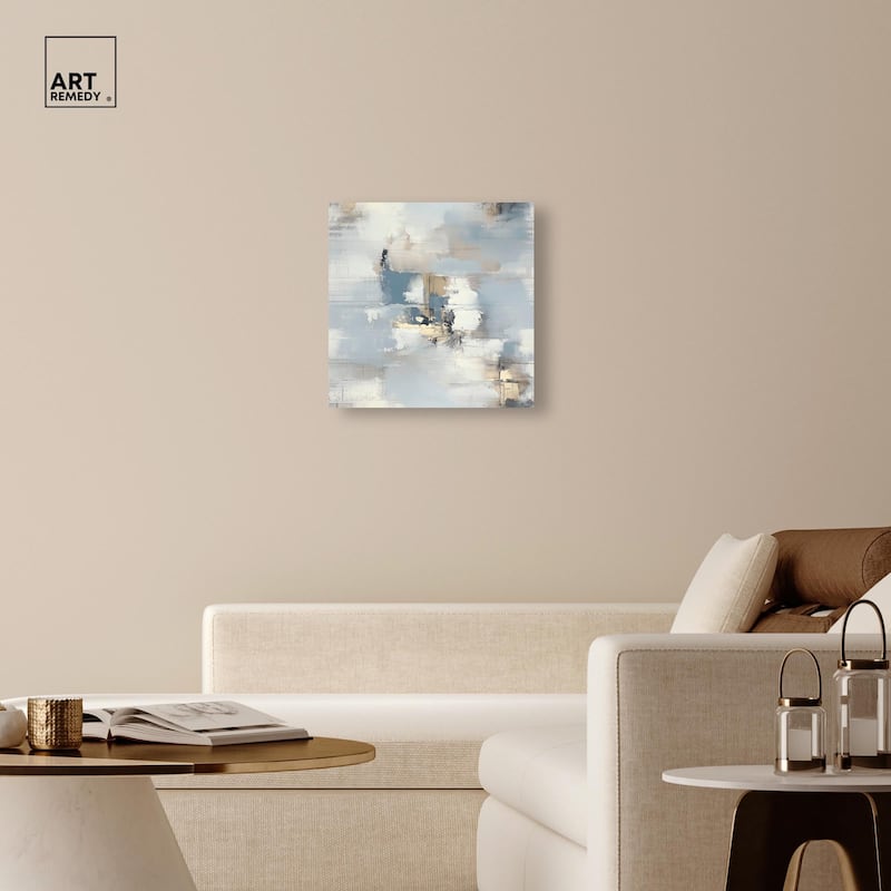 Morning Mist Over the Water Canvas by Art Remedy, Gallery Wrapped