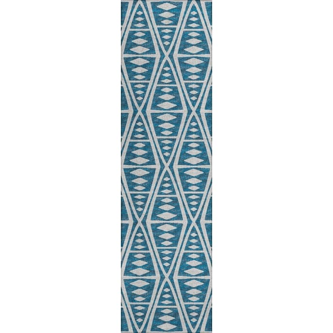 Indoor/ Outdoor Addison Yuma Southwest Tribal WashableArea Rug