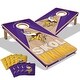 preview thumbnail 1 of 5, Minnesota Vikings NFL 2x4 Professional Cornhole Board Set Include Carrying Case