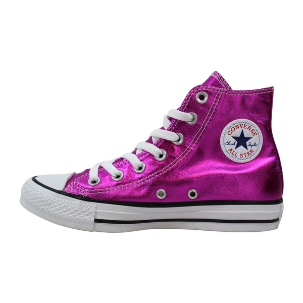 magenta converse high tops