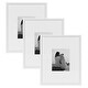 preview thumbnail 19 of 35, Kate and Laurel Calter 3-Piece Matted Wall Picture Frame Set White