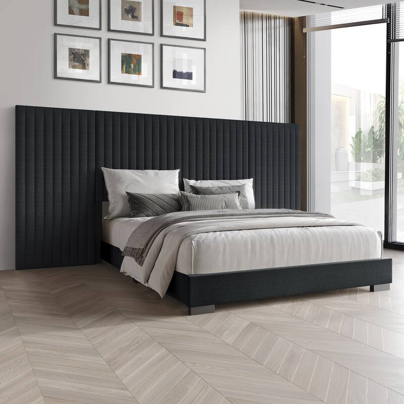 CraftPorch Simple Luxury Wall Panel Bed