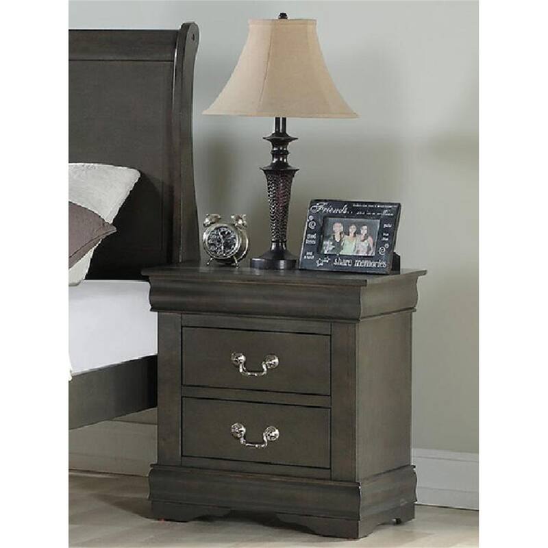 Modern Nightstand with Drawers