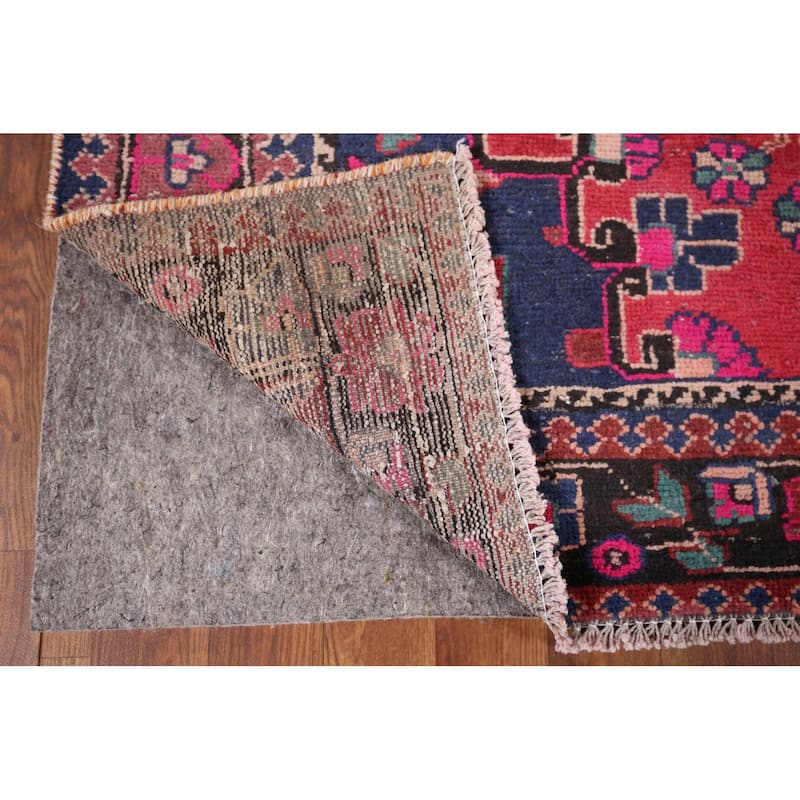 Balouch Persian Vintage Area Rug Handmade Wool Carpet - 4'2" x 7'5"