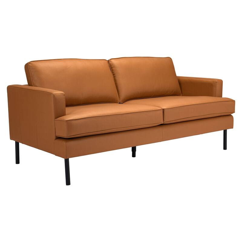 Chateau Flats Sofa Brown - 8' x 11' - Brown/Black