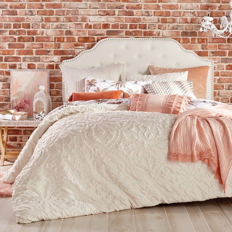 Porch & Den Roan Microsculpt 3-piece Comforter Set