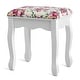 preview thumbnail 23 of 22, Costway Makeup Vanity Table Drawers Oval Dressing Table Kids Gift