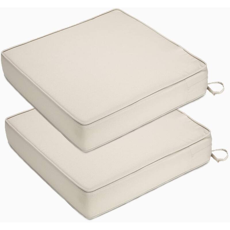 Patio Chair Cushion for Outdoor Furniture 19x19x4 Inch