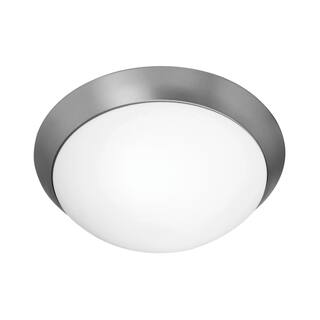 Access Lighting Cobalt - Dimmable LED -Flush Mount - Brushed Steel - Opal