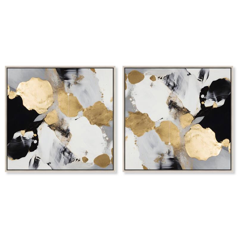 Foggy Paris Canvas by Art Remedy - 54" x 36" - Black