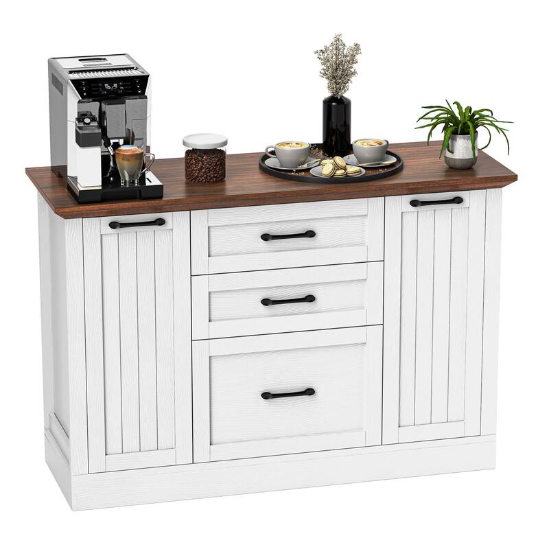 Moasis 47" Modern Buffet Sideboard Cabinet with Storage for Dining Room - N/A