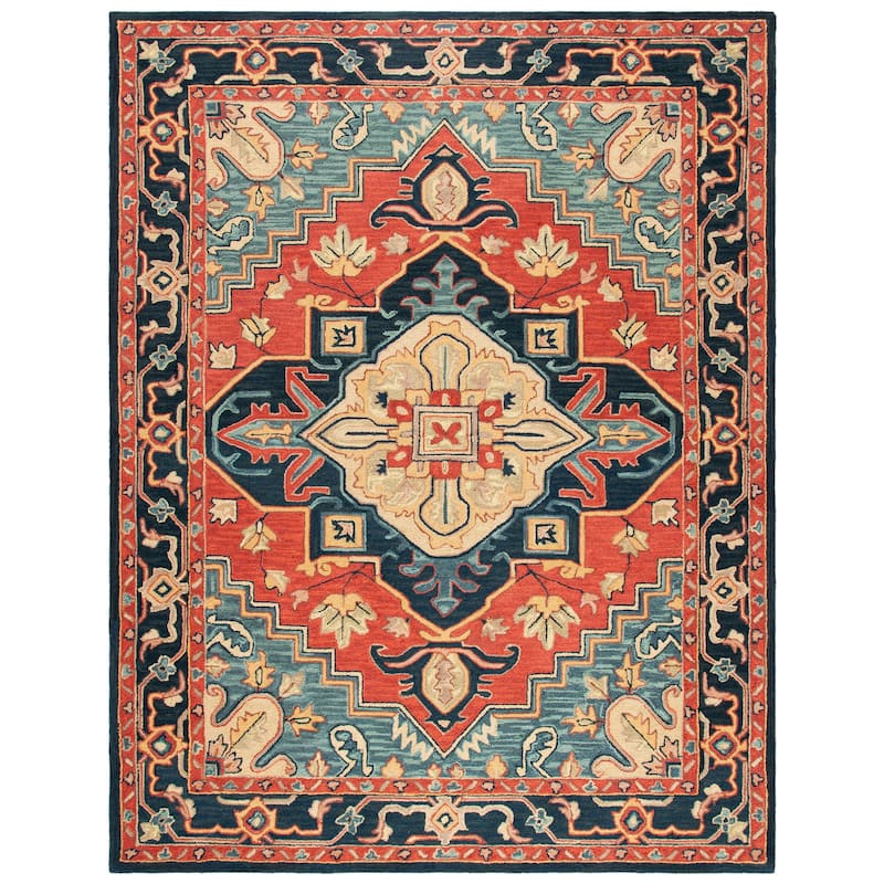 SAFAVIEH Handmade Heritage Shena Traditional Wool Rug
