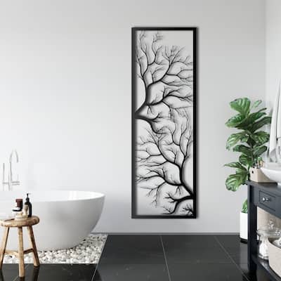 Tree Branch Metal Wall Decor for Home and Outside