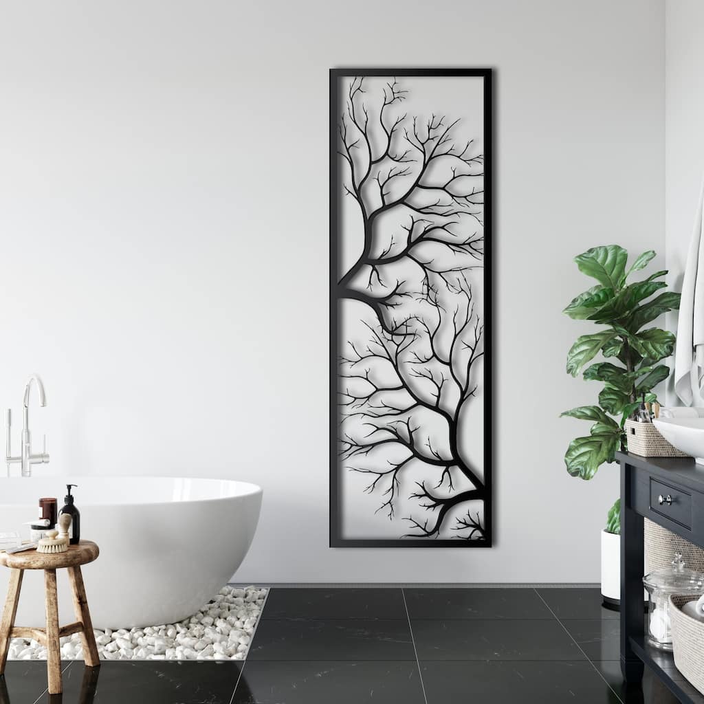 Tree Branch Metal Wall Decor for Home and Outside