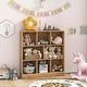preview thumbnail 6 of 18, Costway 8-Cube Bookcase 41" Wooden Toy Storage Organizer for Kids - See Details