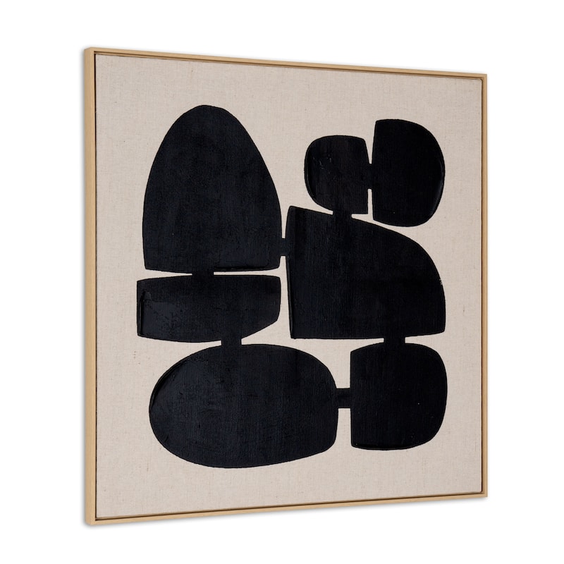 Cairns I, Hand Painted Canvas