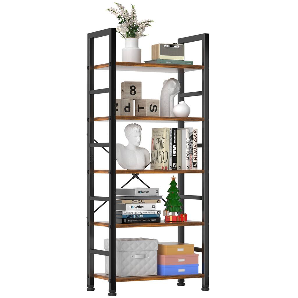 5 Shelves Multifunctional Display Stand for Books