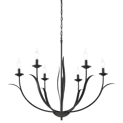 Millennium Lighting 44106 Charlize 6 Light 36" Wide Pillar Candle