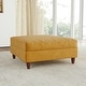 preview thumbnail 2 of 4, 38.13" Wide Square Corduroy Ottoman