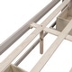 preview thumbnail 53 of 52, Platform Bed with 6 Storage Drawers, Wooden Bedframe, Full/Queen Size