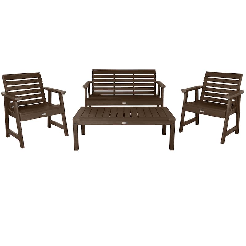 HIGHWOOD Weatherly Conversation Set - Weathered Acorn