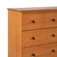 preview thumbnail 33 of 62, Walker Edison Bullrushes 6-Drawer Solid Wood Dresser