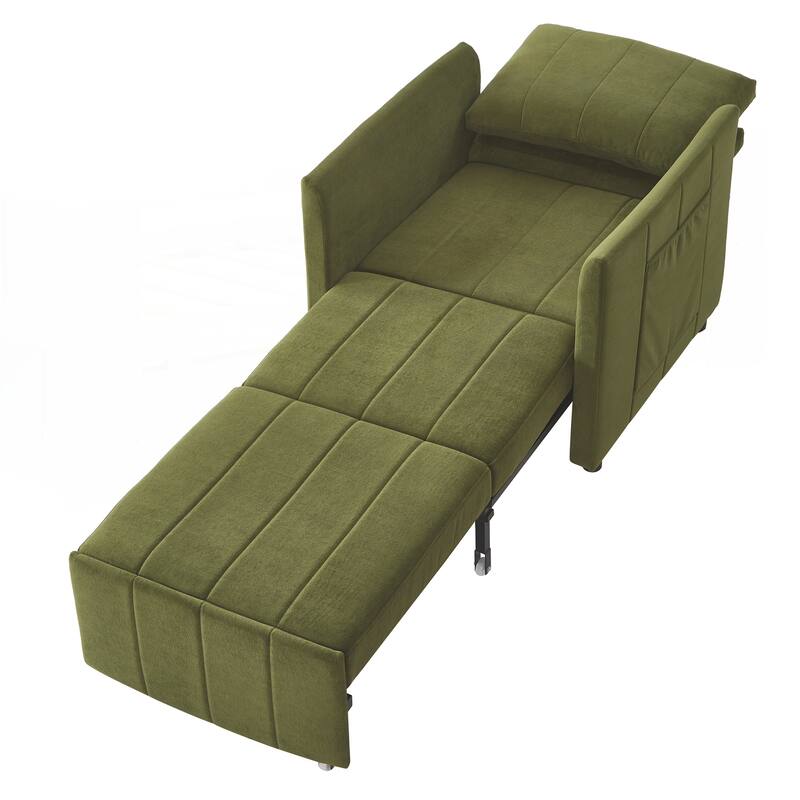Upholstered Convertible Sleeper Sofa