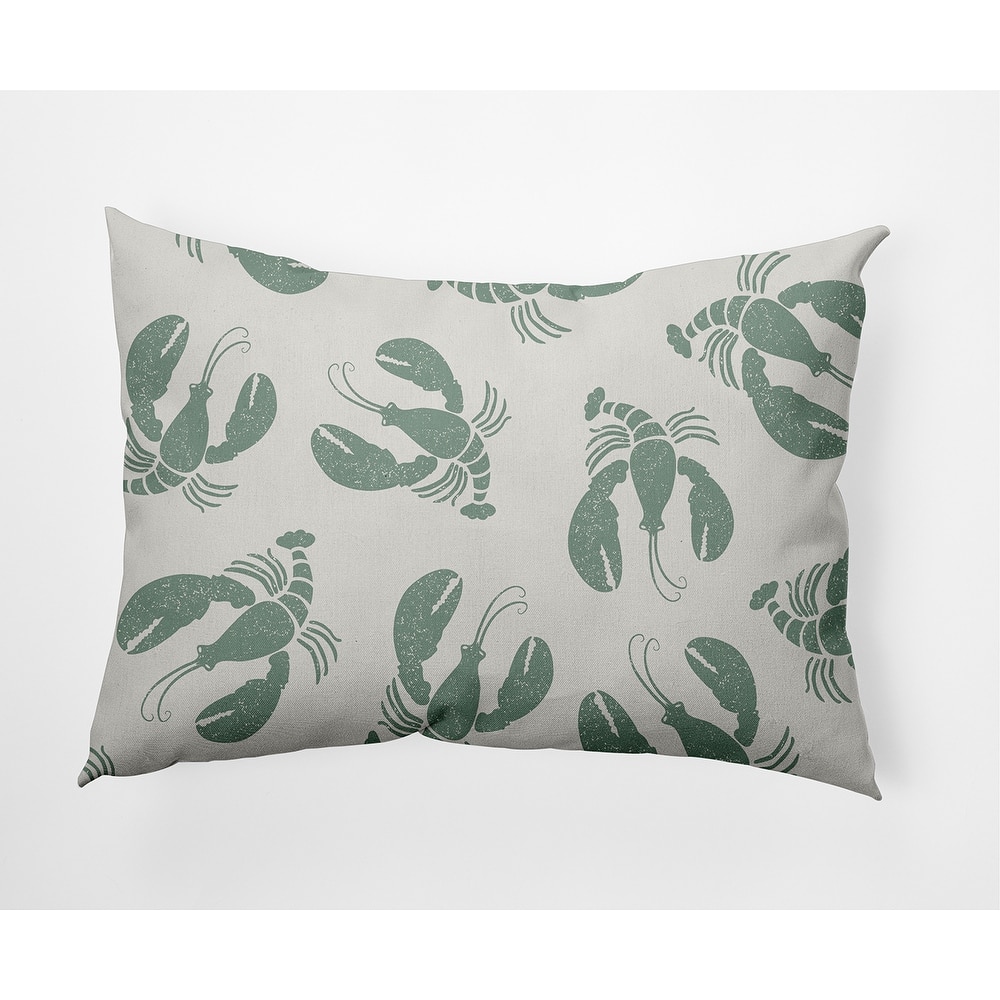 Lobster Fest Nautical Decorative Indoor Pillow