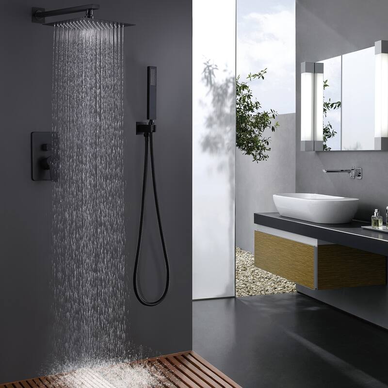 Pressure Balanced Complete Shower System With Rough-In Valve