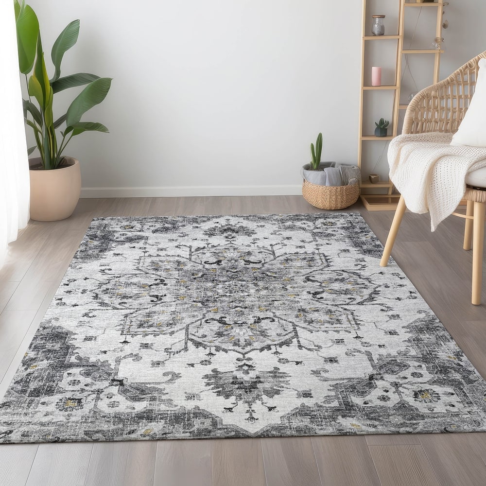 Premium Washable Super Soft Traditional Heriz Mayfield Rug